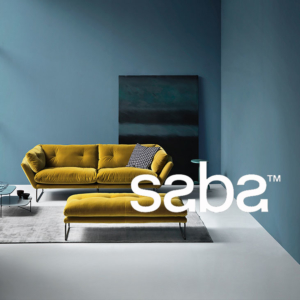 Logo SABA ITALIA čierne alternatíva